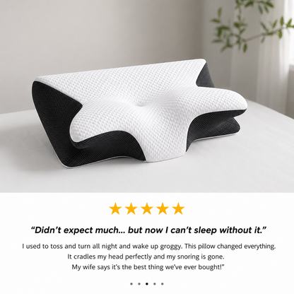 Calvora Care™ Ergonomic Butterfly Pillow